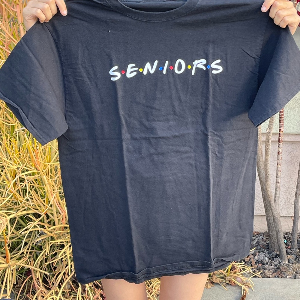 Black Seniors Graphic T-Shirt
